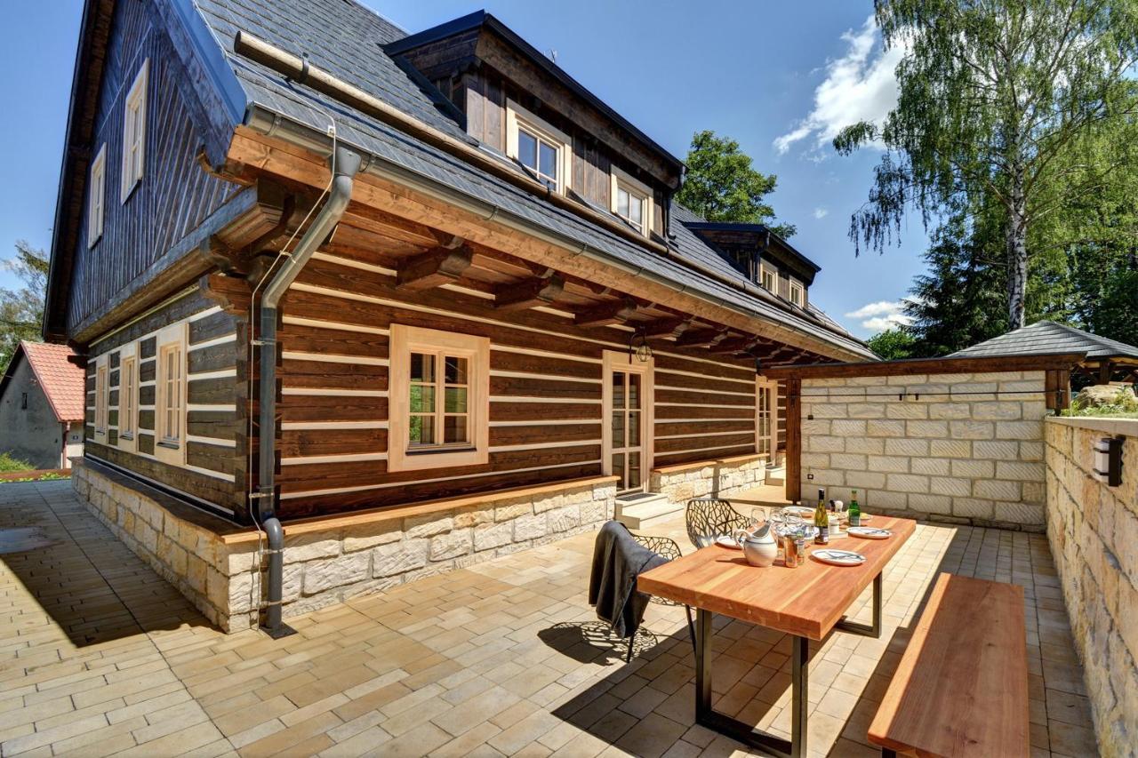 Ferienwohnung Roubenka Pod Troskami Ktová Exterior foto